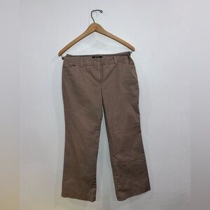 Nic+Zoe stretch wide leg khaki pants